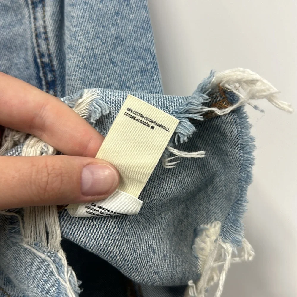 Free People we the free Parker Denim Wrap Skirt Mini Skirt Surf's Up 26